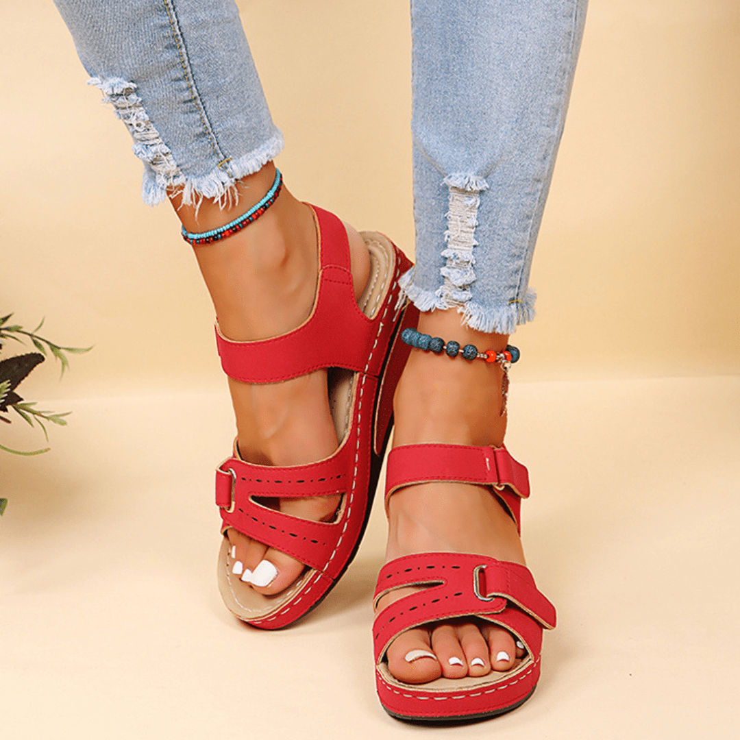 CAMILA - SANDALIAS CON PLATAFORMA