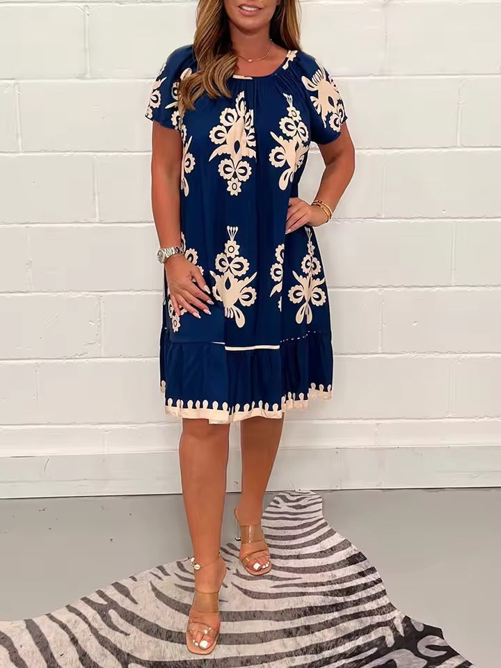 ANTONELLA - VESTIDO CON ESTAMPADO